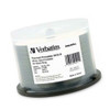Verbatim DVD-R 50 Disc White Thermal Printable 95211 front view in packaging angled to the left