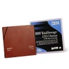 IBM LTO5 Ultrium 5 1.5TB/3.0TB Data Cartridge 46X1290 view of the tape cartridge on the left & the case and packaging on the right