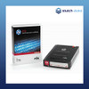 HPE RDX 1TB Removable Disk Cartridge Q2044A view of case & packaging on the left & the cartridge on the right