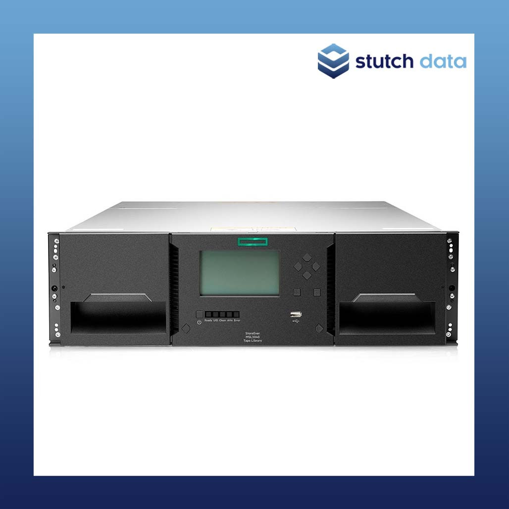 HPE (rebadged) MSL3040 Tape Library with a LTO8 Ultrium 30750 SAS Tape Drive & 40 Tape Slots