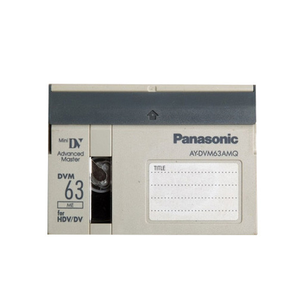 Panasonic Advanced Master DVM 63 Digital Video Tape Cassette AY