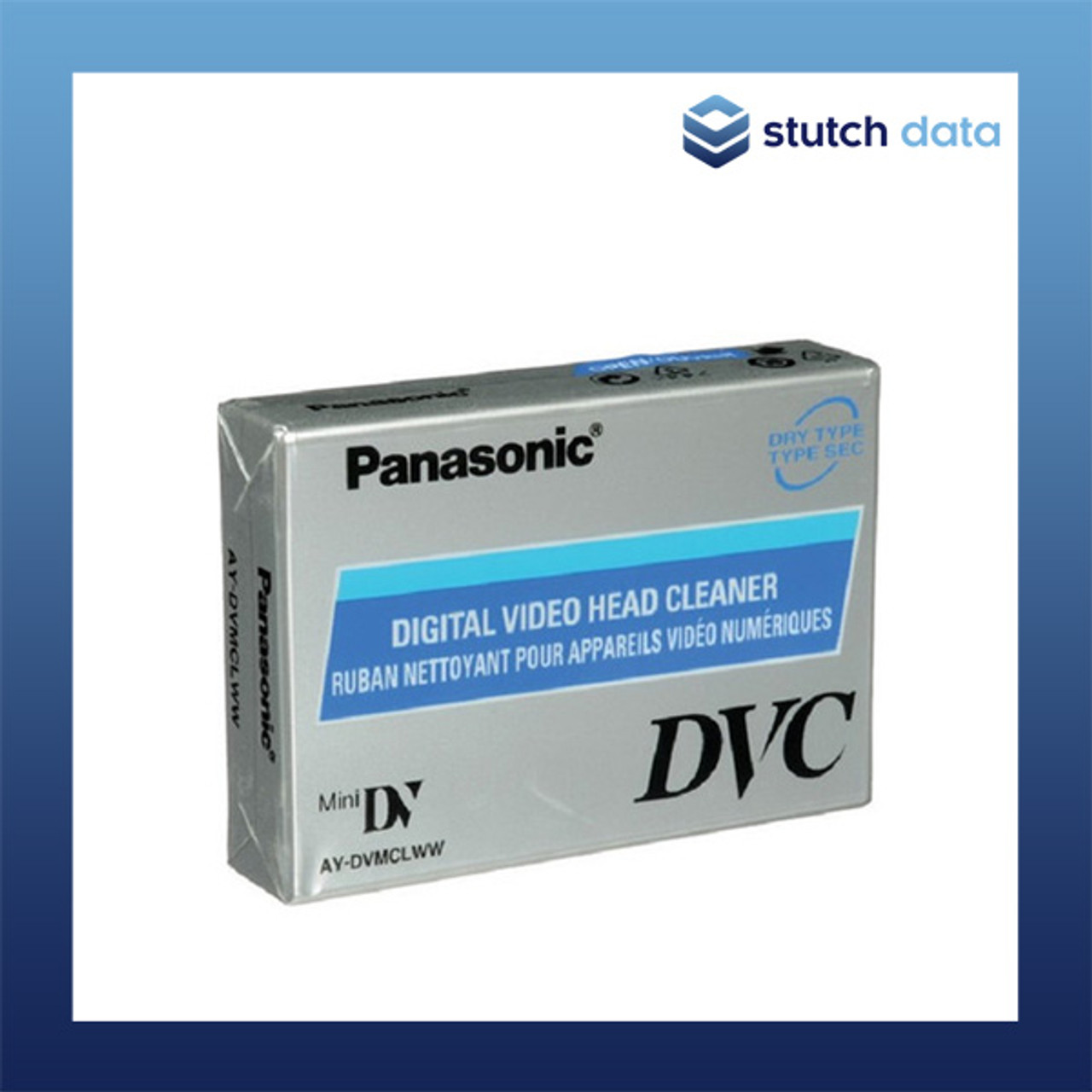 Panasonic MiniDV Digital Video Head Cleaner Cassette AY-DVMCLWW