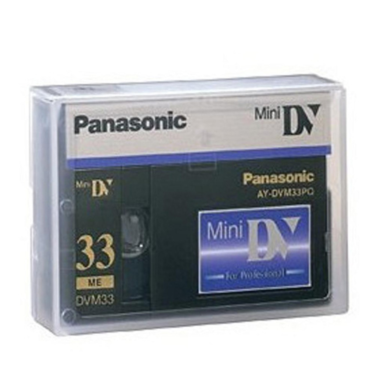 Panasonic Mini DV 33min Professional Digital Video Cassette AY-DVM33PQ