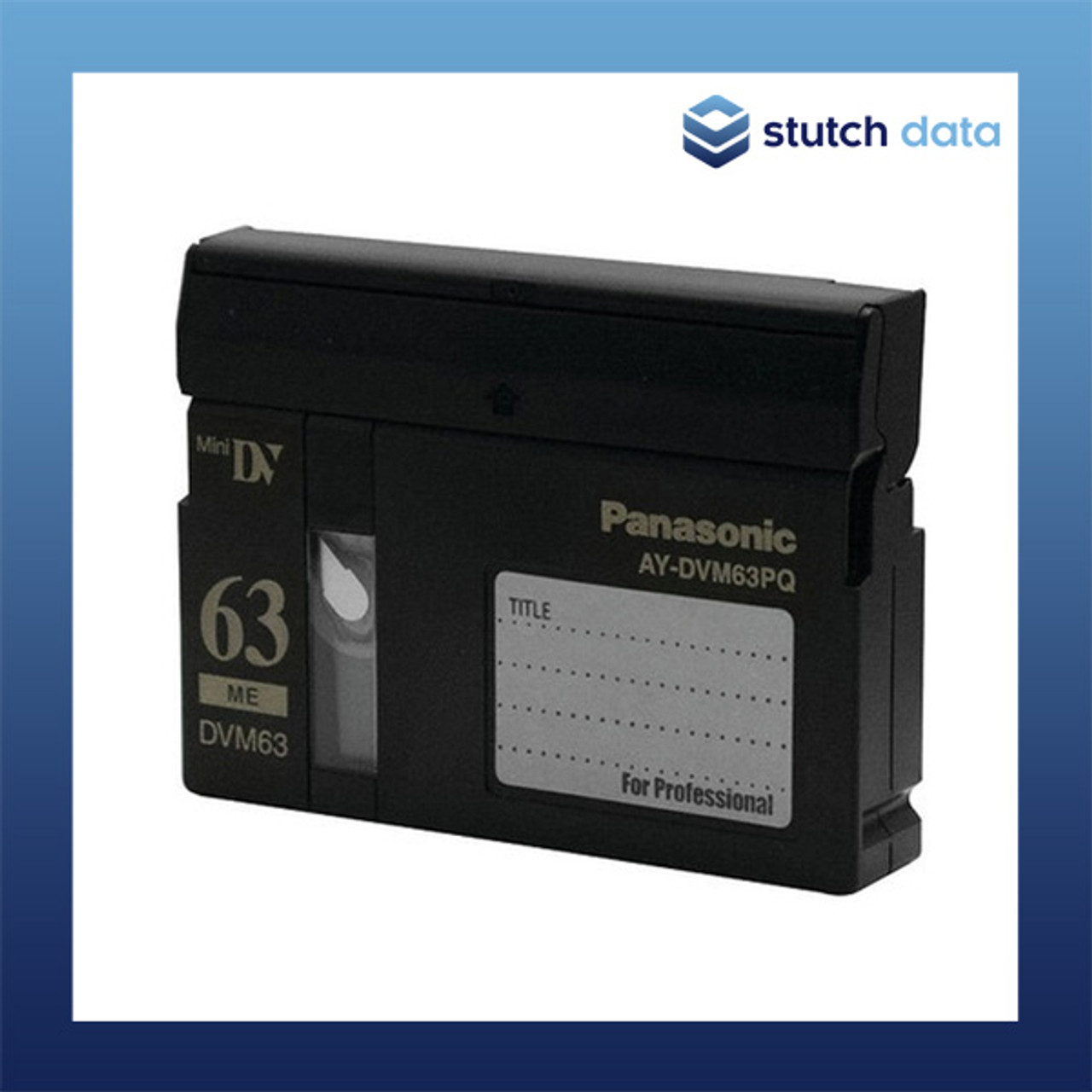 5 Panasonic AY-DVM63PQ Sealed Box Digital Video Cassettes
