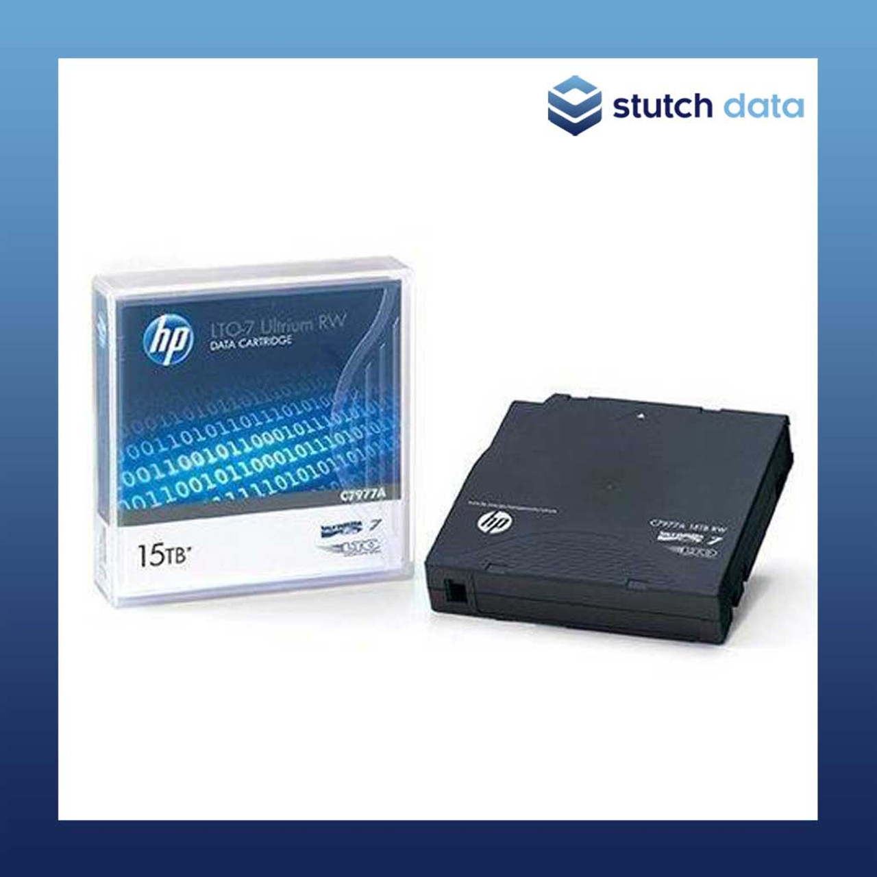 HPE/HP LTO-7 Ultrium RW Data Cartridge 6TB/15TB C7977A