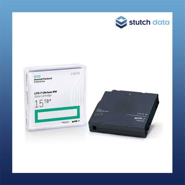 HPE LTO-7 Ultrium RW BaFe Tape Cartridge 6TB/15TB C7977A