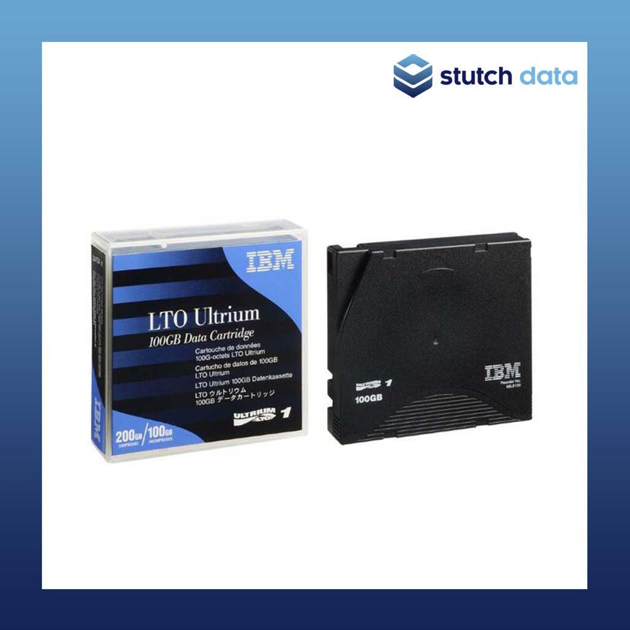 LTO ultrium1 data cartridge デッドストック100GB200GB - PCパーツ