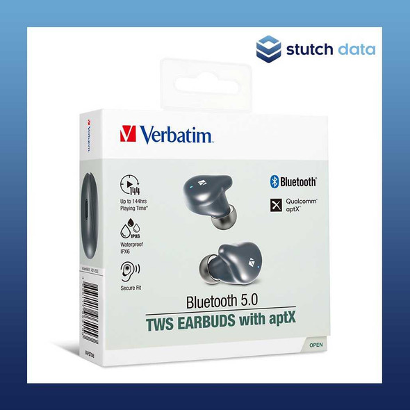 Verbatim Earbuds Bluetooth 5.0 TWS with aptX - Grey 66515