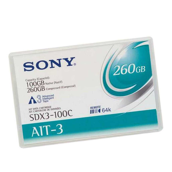 Sony AIT-3 Data Cartridge SDX3-100C with Chip