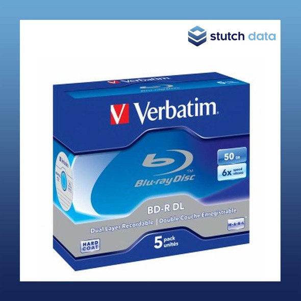 Verbatim BD-R 50GB Dual Layer (DL) 5 pack in jewel cases 43748