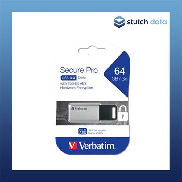 Verbatim Store'n'Go Secure Pro USB 3.0 Drive 64GB 98666