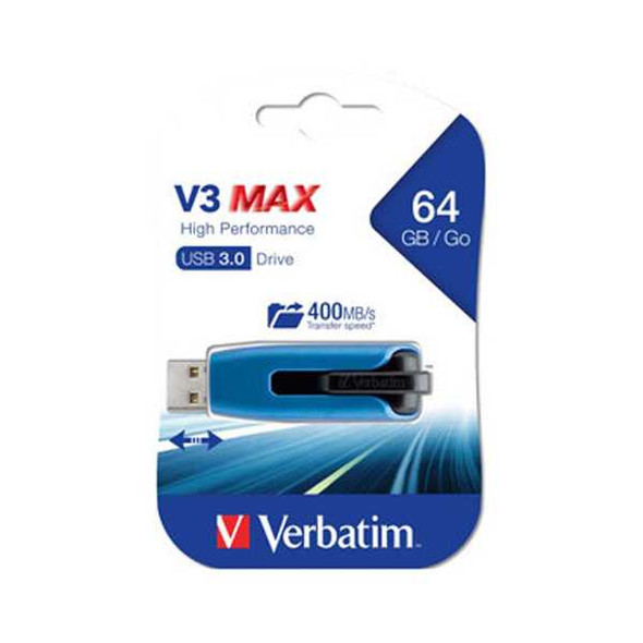 Verbatim Store'n'Go V3 Max High Performance USB 3.0 64GB 49807