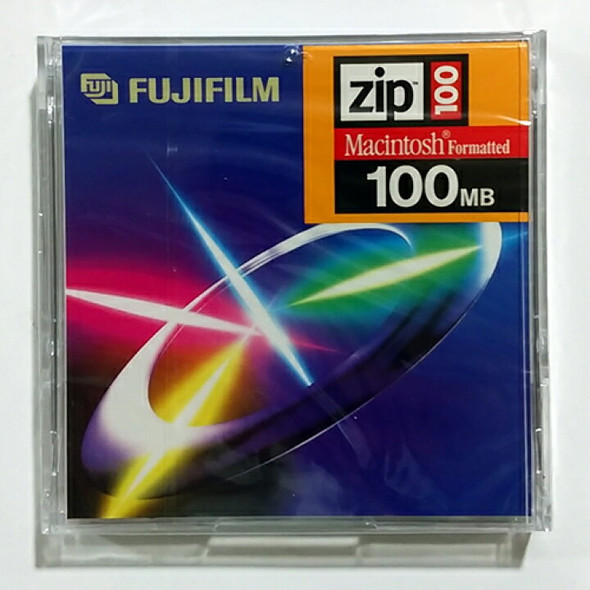 Fujifilm or Fuji ZIP 100MB MAC Formatted ZDK100MCS1