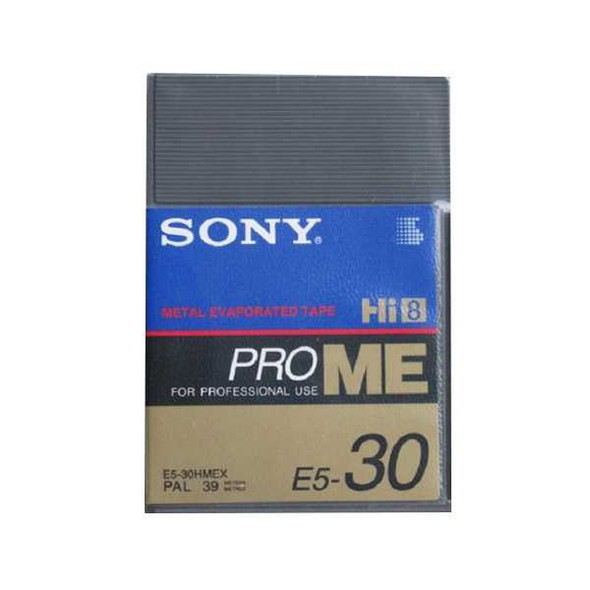 Sony Hi8 30min ME Professional Video Cassette E5-30HMEX