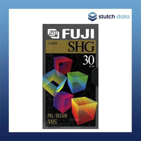 Fuji VHS SHG Video Cassette Tape 30min SHG E-30