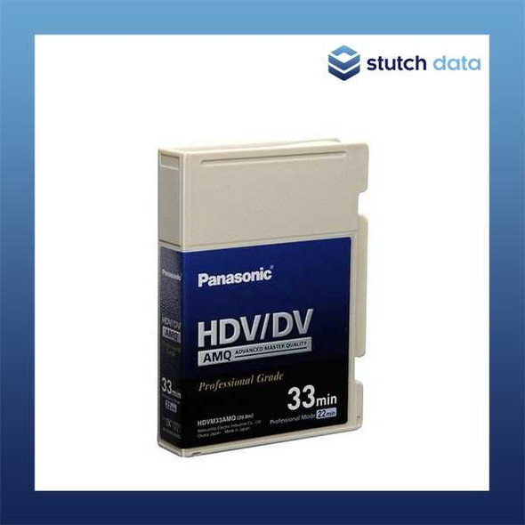 Panasonic mini HDV/DV AMQ Professional Grade 33min cassette tape AY-HDVM33AMQ