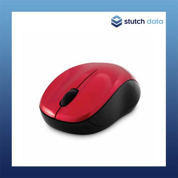Verbatim Silent Wireless Blue LED Mouse in Red 99780