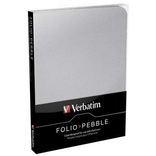 Verbatim Folio Bubblegum Case for iPad Air in Pebble Grey 98414