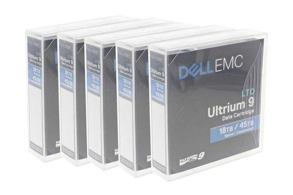 DELL EMC LTO9 Ultrium 9 Data Cartridge 18TB/45TB 0CMXW0