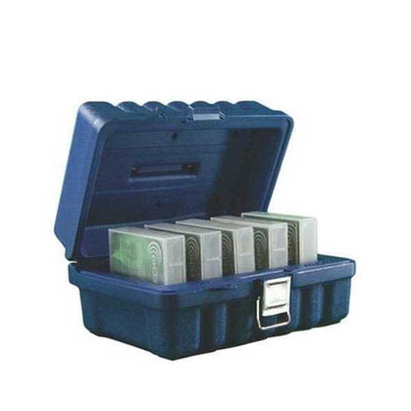 Turtle LTO Classic Blue 5 Capacity Case 01-672733 view of open case