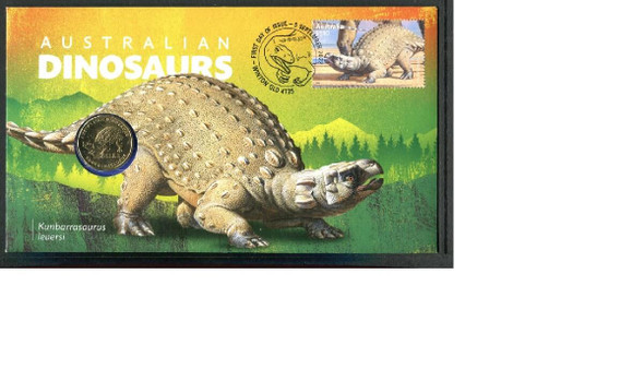 RAM Australia Post PNC 2022 Australian Dinosaurs Kunbarrasaurasiamantinasaurus ieversi PNC front view