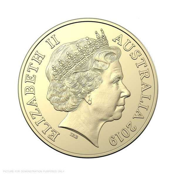 2019 RAM Police Remembrance $2 coloured uncirculated coin