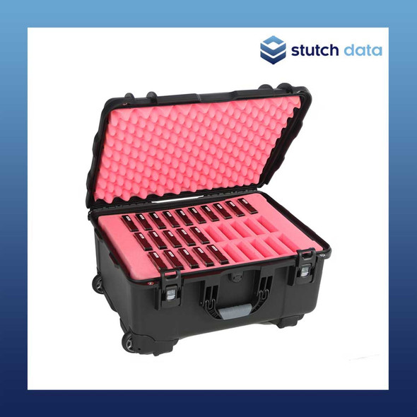 Image of Turtle 750 Wheeled Waterproof 3.5" Hard Drive 30 Long Slot Case 07-750002