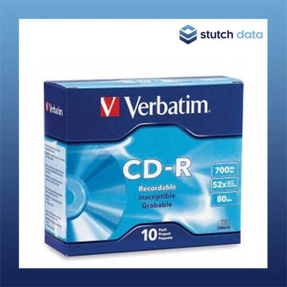Verbatim CD-R 10 Pack with Slim Jewel Cases 94935