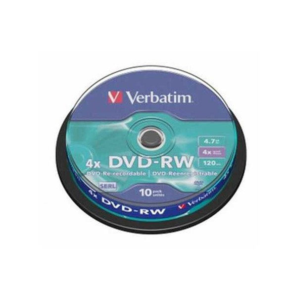 Verbatim DVD-RW 10 Disc Spindle 43552