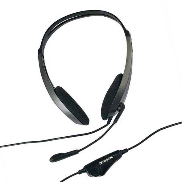 Verbatim Multimedia Headset with Microphone 41646