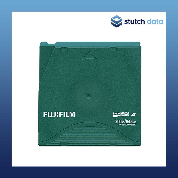 Image of a Fujifilm LTO4 Ultrium4 Data Cartridge without case front view