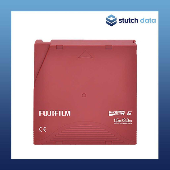 Fujifilm LTO6 Ultrium 2.5TB/6.25TB Data Cartridge 71024 front view of tape cartridge without case