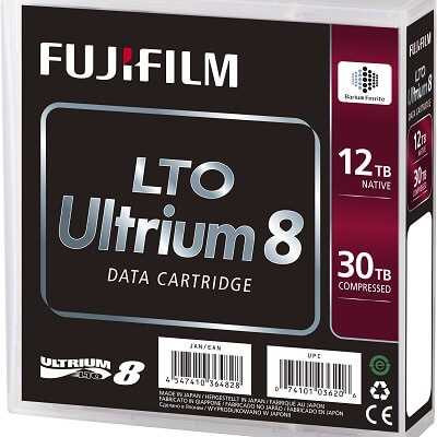 Fujifilm LTO8 Ultrium8 12TB/30TB Data Cartridge 71040