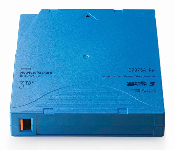 Image of a HPE LTO5 Ultrium 3TB Data Cartridge C7975A no case