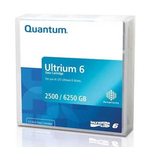 Quantum LTO6 Ultrium 6 Data cartridge 2.5TB/6.25TB MR-L6MQN-01