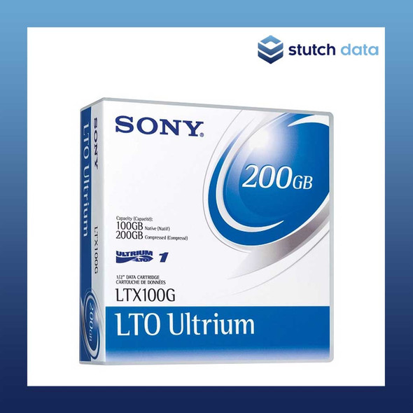 Image of Sony LTO1 Ultrium 1 Data Cartridge LTX100G