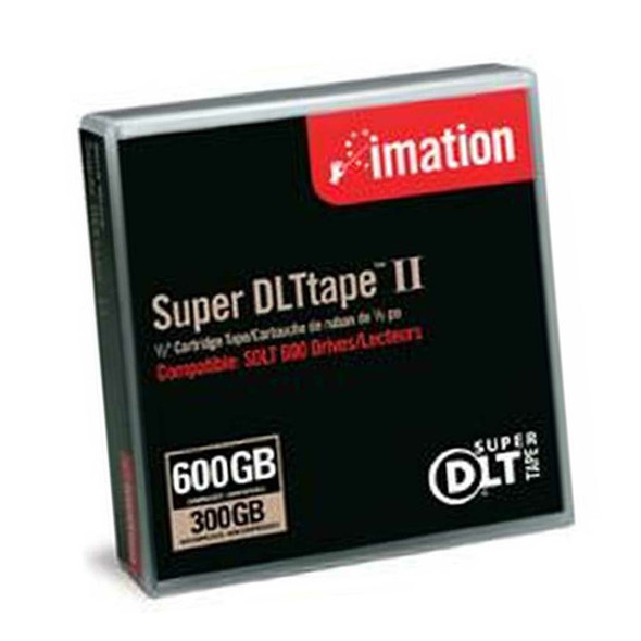 Imation SDLT2/SDLTII Data Cartridge front view of tape case & the packaging
