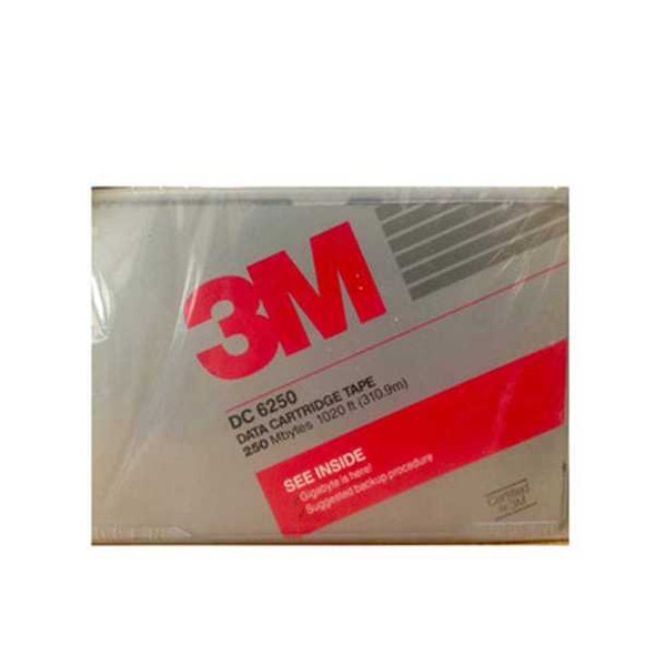 3M QIC 250MB DC6250 Data Cartridge Tape SLR1