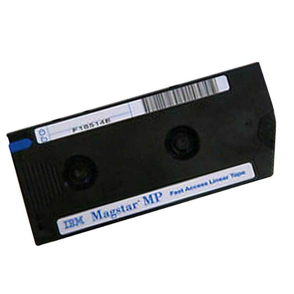 IBM 3570 Magstar MP B-Format 5GB Tape Barcoded 3570B view of the tape cartridge