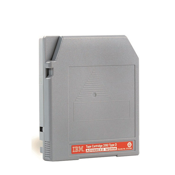 IBM 3592 JZ 10TB Type D Advanced WORM Data Cartridge 2727265 front view of the cartridge