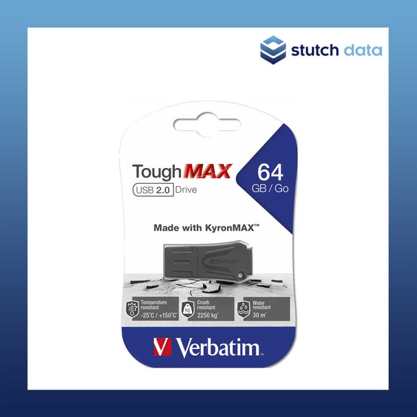 Image of Verbatim ToughMAX Military-Grade USB 2.0 Drive 64GB 49332