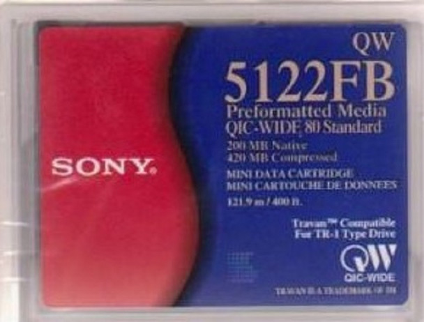 Sony QIC 200/420MB Mini Data Cartridge QW5122FB