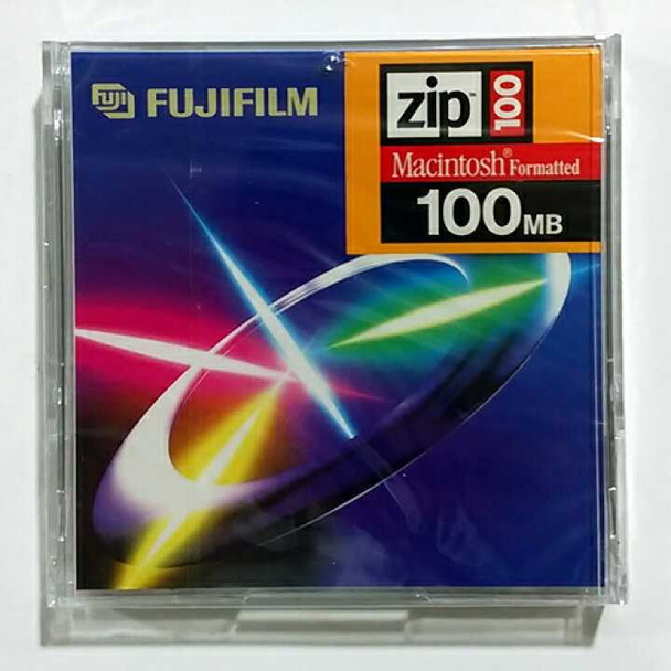 Fujifilm ZIP 100MB MAC Formatted Disk ZDK100MCS1