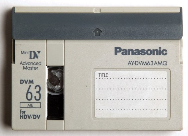 Panasonic Panasonic Advanced Master Quality DVM 63 Minute Digital Video Tape Cassette AY-DVM63AMQ