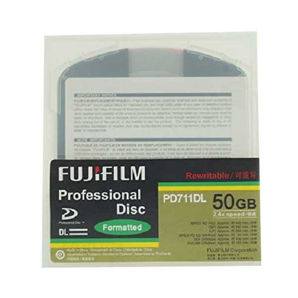 Fujifilm XDCAM 50GB Professional Disc Dual Layer with Speed 2.4x PD711DL