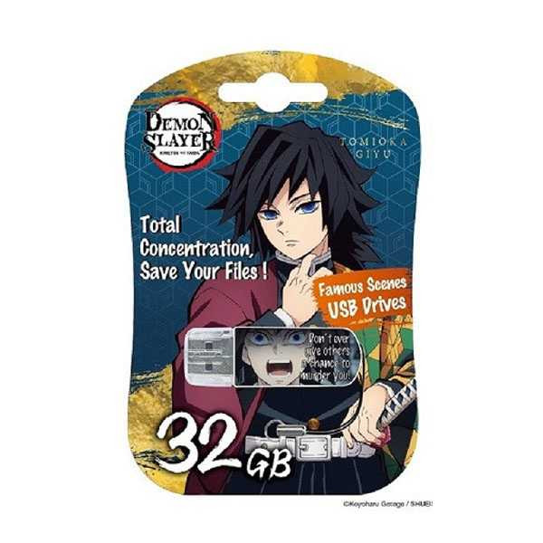 Verbatim Demon Slayer 32GB USB 3.2 Gen 1 Flash Drive - Giyu Tomioka 71265
