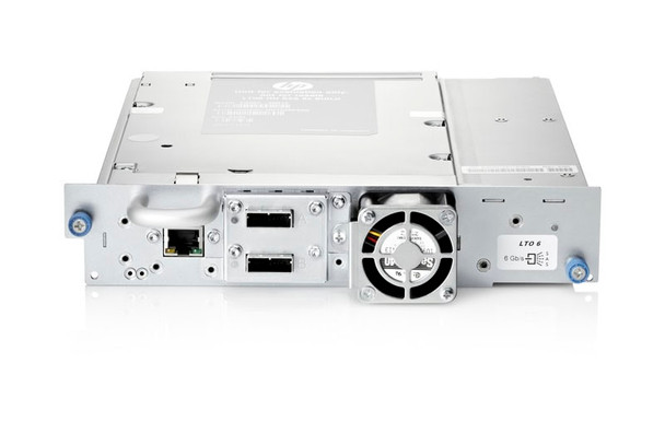HPE StoreEver MSL LTO-9 Ultrium 45000 SAS Drive Upgrade Kit R6Q75A rear view