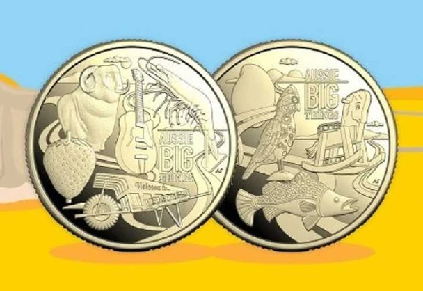2025 Aussie Big Things 2 Both $1 Uncirculated 5 Big Things coins