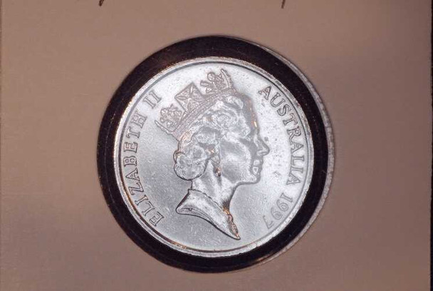 RAM 1997 10-cent Circulated Coin in Self Adhesive Coin Holder