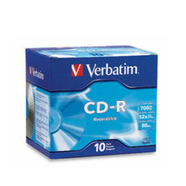 Verbatim CD-R 10 Pack in Jewel Cases 41846